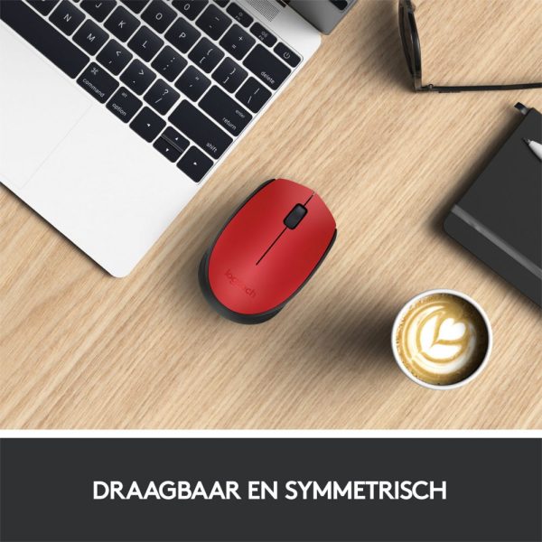 Logitech M171 muis Ambidextrous RF Draadloos Optisch 1000 DPI - Afbeelding 5