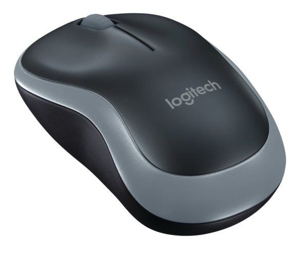 Logitech LGT-M185G Draadloze muis - Zwart/Grijs - Afbeelding 4