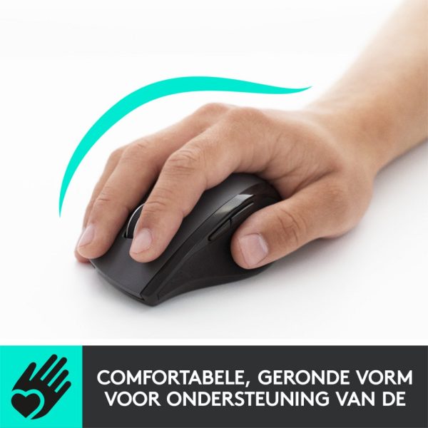 Logitech M705 Draadloze Muis - Grijs - Afbeelding 4