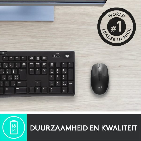 Logitech M190 Full-Size Wireless Mouse RENEWED - Afbeelding 8