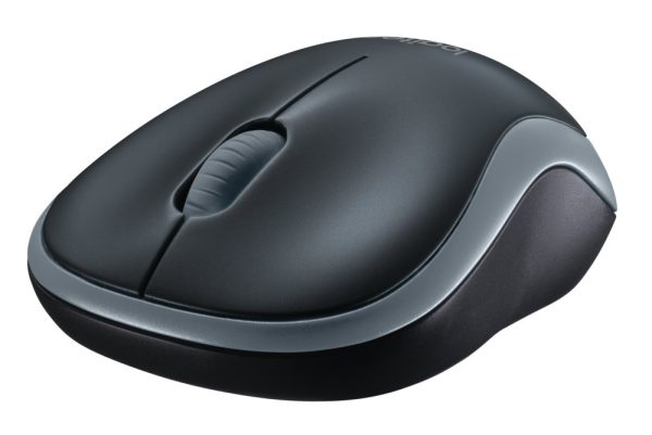 Logitech LGT-M185G Draadloze muis - Zwart/Grijs - Afbeelding 3