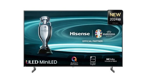 TV Hisense 55" 4K UHD Mini-LED Zwart