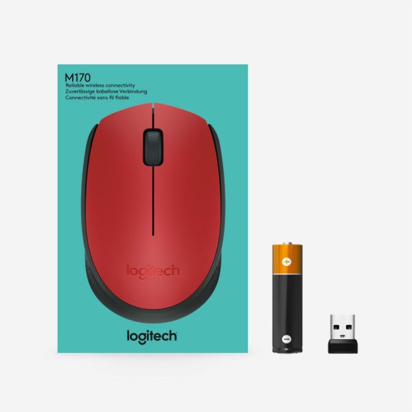 Logitech M171 muis Ambidextrous RF Draadloos Optisch 1000 DPI - Afbeelding 10