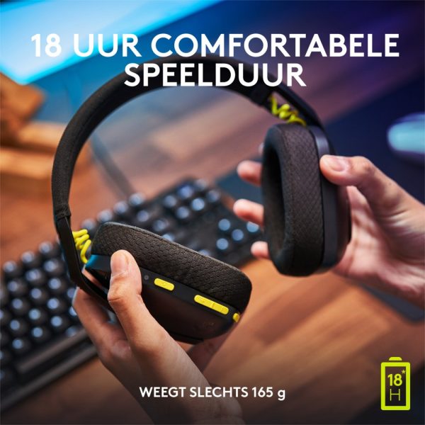 Logitech G G435 Headset Draadloos Hoofdband Gamen Bluetooth Zwart RETURNED - Afbeelding 21