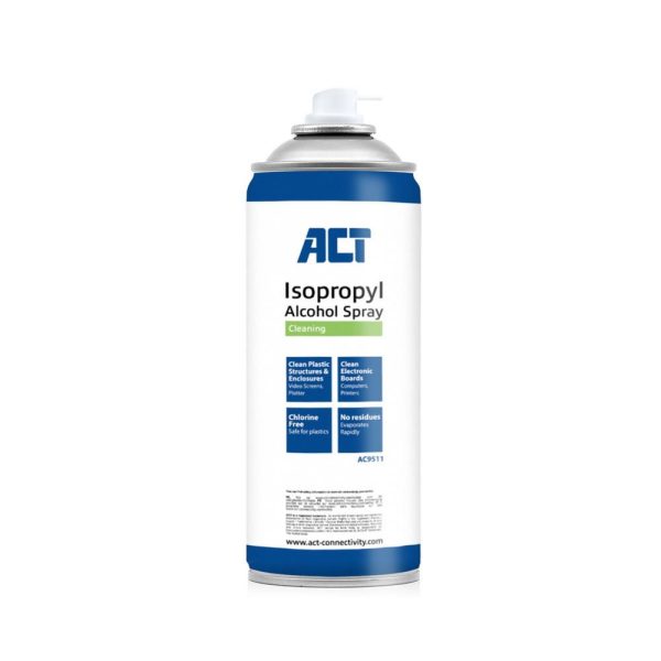 ACT AC9511 computerreinigingskit Universeel Spray voor apparatuurreiniging 400 ml