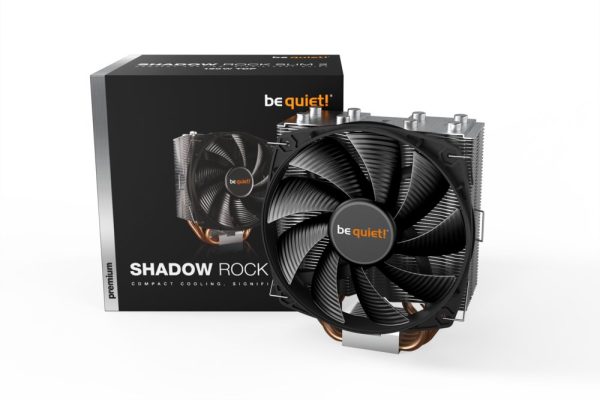 be quiet! SHADOW ROCK SLIM 2 Processor Koeler 13,5 cm Aluminium, Zwart, Koper 1 stuk(s) - Afbeelding 7