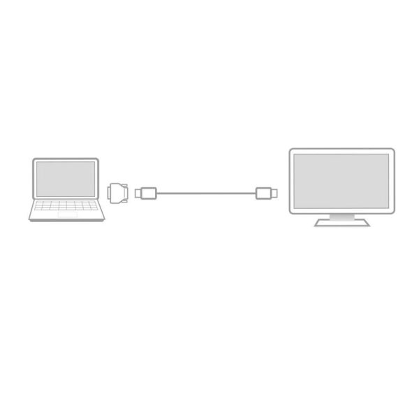 ACT DVI-D naar HDMI verloopadapter Zipbag - Afbeelding 4