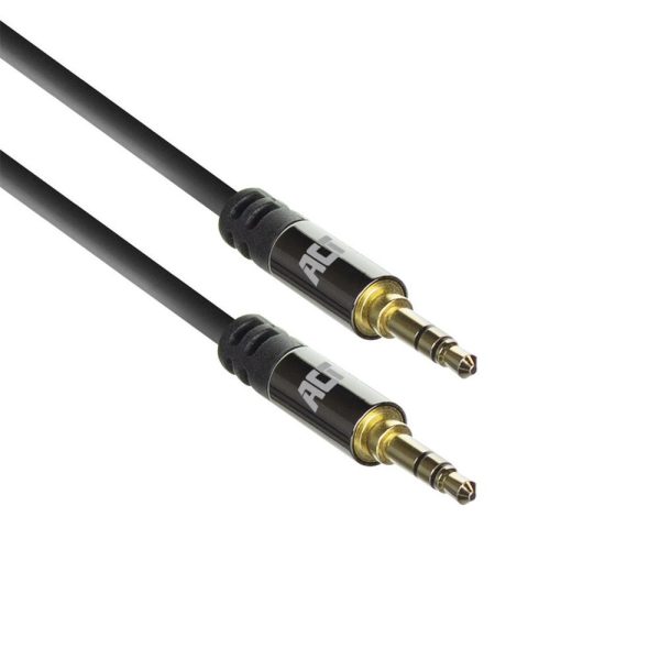 ACT AC3610 audio kabel 1,5 m 3.5mm Zwart - Afbeelding 3