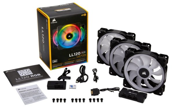 Corsair LL120 Computer behuizing Ventilator 12 cm/ RGB - Afbeelding 5