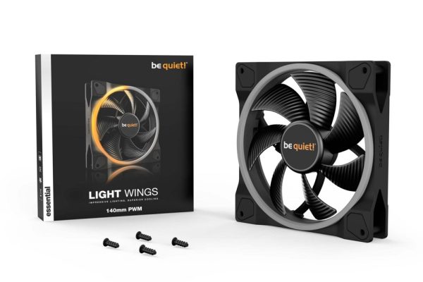 be quiet! Light Wings | 140mm PWM Computer behuizing Ventilator 14 cm Zwart 1 stuk(s) - Afbeelding 6