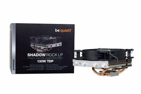 be quiet! Shadow Rock LP Processor Koeler 12 cm Zwart, Koper, Zilver - Afbeelding 5