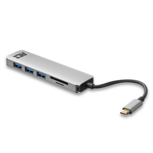 ACT AC7050 3-Poorts USB-C 3.2 Gen1 (USB 3.0) Hub met kaartlezer en PD Pass-Through poort - Afbeelding 5