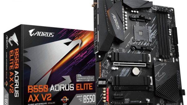 MB Gigabyte B550 AORUS ELITE V2 Socket AM4 ATX - Afbeelding 2