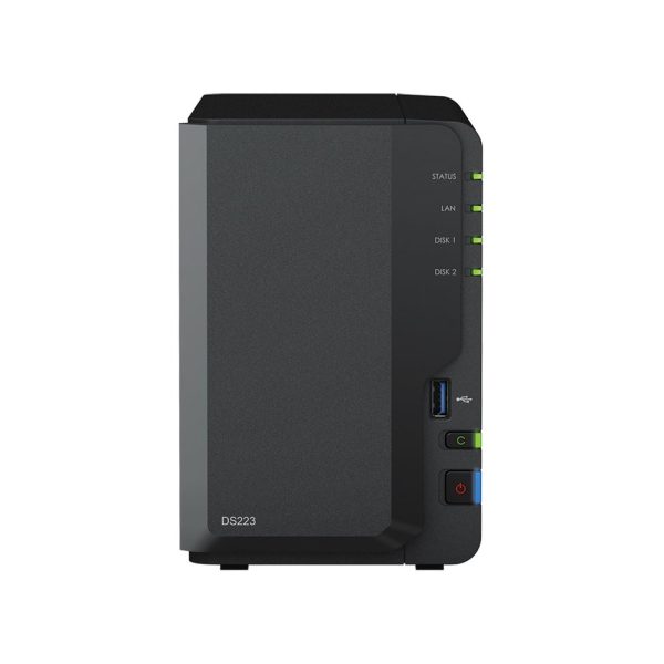 Synology DiskStation DS223 data-opslag-server NAS Desktop Ethernet LAN RTD1619B - Afbeelding 3