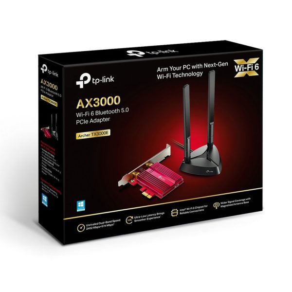 TP-Link Archer TX3000E Intern WLAN / Bluetooth 2402 Mbit/s - Afbeelding 4