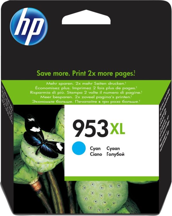 HP 953XL originele high-capacity cyaan inktcartridge - Afbeelding 2