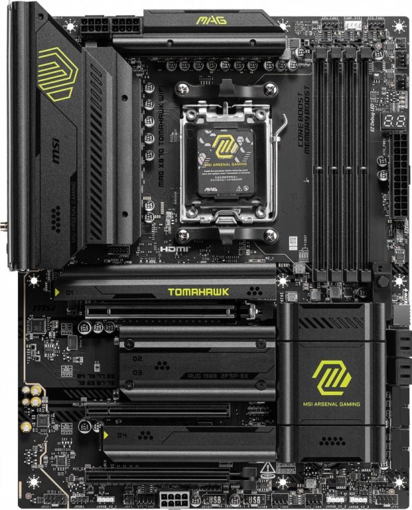 MSI MAG X870 TOMAHAWK WIFI | Socket AM5 | AMD X870 | 4xDDR5 | ATX | Moederbord - Afbeelding 2