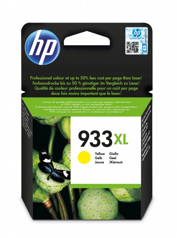 HP 933XL originele high-capacity gele inktcartridge - Afbeelding 2