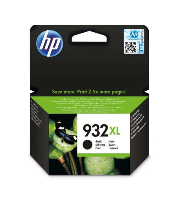 HP 932XL originele high-capacity zwarte inktcartridge - Afbeelding 2