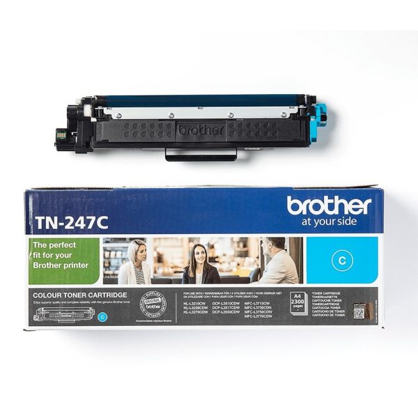 Brother TN-247C tonercartridge 1 stuk(s) Origineel Cyaan - Afbeelding 2