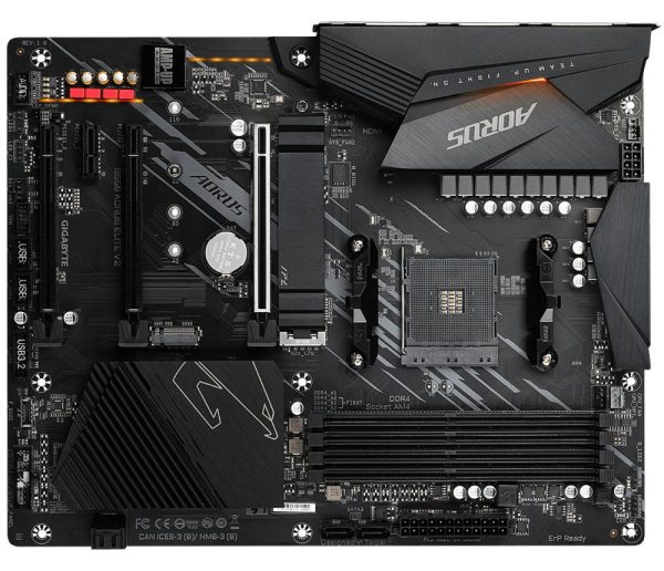 MB Gigabyte B550 AORUS ELITE V2 Socket AM4 ATX - Afbeelding 4