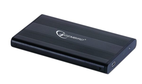 Gembird EE2-U2S-5 behuizing voor opslagstations HDD-behuizing Zwart 2.5" - Afbeelding 2