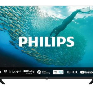 Philips 55PUS7009/12 | 55" Ultra HD 4K LED Smart TV | Titan OS + Wifi | HDR10+ & Dolby Vision | Slank Design + Pixel Precise Ultra HD | 60Hz
