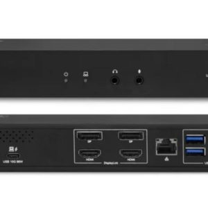 ACT AC7160 laptop dock & poortreplicator Bedraad USB 3.2 Gen 2 (3.1 Gen 2) Type-C Zwart