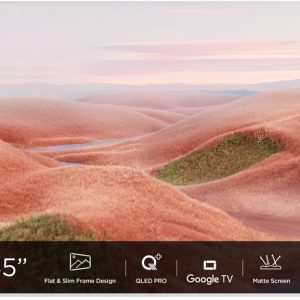 TCL NXTFRAME 65A300W Wit 65" | Ultra HD 4K QLED Smart TV | VIDAA + Wifi | HDR10+ | Slim Design met NXTFRAME | 120Hz