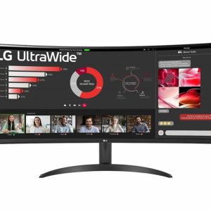 ​LG 34WR50QK-B 34'' | 3440x1440 VA | 100Hz | HDR10 | FreeSync | UltraWide Monitor