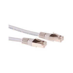 ACT Patchcord SSTP Category 6 PIMF, Grey 0.50M netwerkkabel Grijs 0,5 m