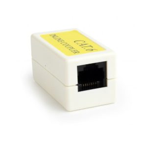 Gembird NCA-LC6-01 tussenstuk voor kabels RJ-45F Wit