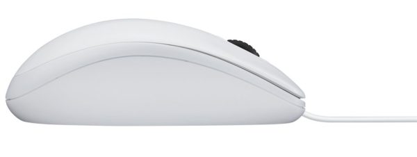 Logitech B100 | Bekabelde Muis | Links- en Rechtshandig | USB-A | 800 DPI | Wit - Afbeelding 3