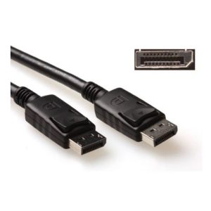 ACT AK3980 DisplayPort kabel 2 m Zwart