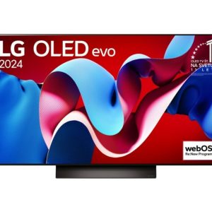 LG C4 OLED48C41LA 48" | Ultra HD 4K OLED Smart TV | WebOS + Wifi | OLED voor Perfect Zwart en Levendige Kleuren | Dolby Vision | 144Hz