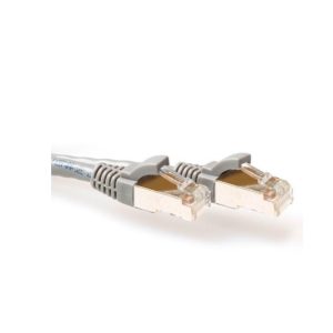 ACT FB3002 netwerkkabel Grijs 2 m Cat6a S/FTP (S-STP)