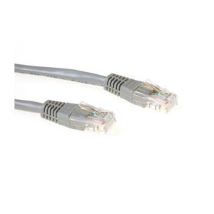 ACT Grijze 20 meter UTP CAT5E patchkabel met RJ45 connectoren