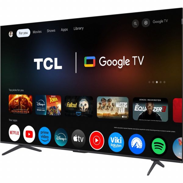 TCL 75P8K 75" | Ultra HD 4K QLED Smart TV (2025) | Google TV + Wifi | Dolby Vision | Quantum Dot | 120Hz - Afbeelding 3