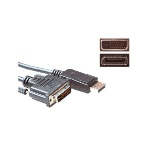 ACT Verloop kabel DisplayPort male – DVI male