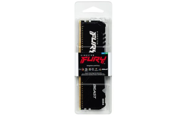 Kingston Fury Beast RGB | 1x32GB DDR4 | 2666MHz | DIMM | CL16 | Geheugenmodule | RAM - Afbeelding 7