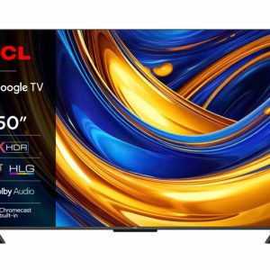 TCL 50P61B 50" | 4K Ultra HD LED Smart TV | Google TV + Wifi | HDR10 | Elegant Design | 60Hz