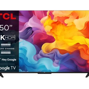 TCL 50P69B | 50'' 4K Ultra HD LED Smart TV | Google TV met HDR10+ | HDMI 2.1 | 50Hz | Wifi