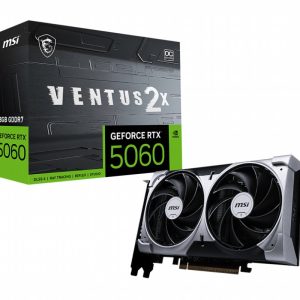 MSI GeForce RTX 5060 Ventus 2X OC | 8GB GDDR7 VRAM | Videokaart | GPU | Nvidia