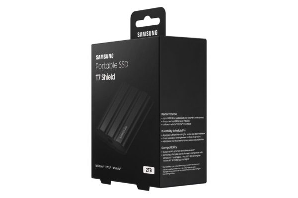 Samsung T7 Shield 2TB Portable SSD - 1.050MB/s Zwart - Afbeelding 11