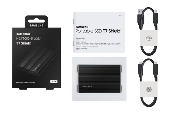 Samsung T7 Shield 2TB Portable SSD - 1.050MB/s Zwart - Afbeelding 12
