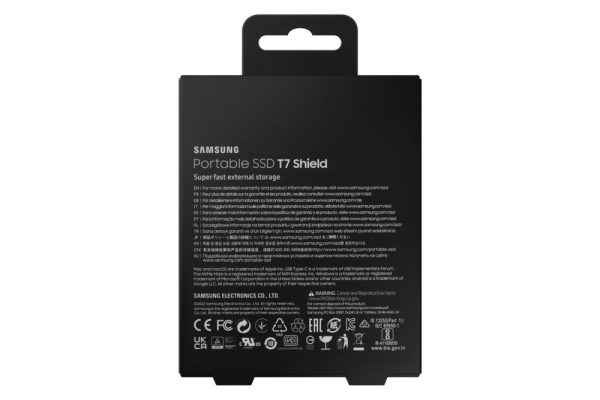 Samsung T7 Shield 2TB Portable SSD - 1.050MB/s Zwart - Afbeelding 9