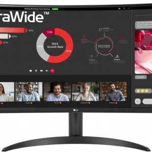 LG 34WR50QK-B | 34" UltraWide (3440x1440) | 100Hz | DisplayPort & 2x HDMI | Zwart | Open Box