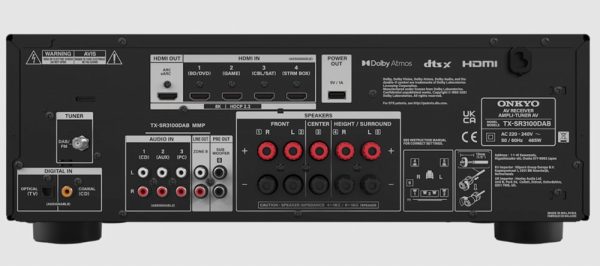 Onkyo TX-SR3100 | 5.2-kanaals AV-Receiver | 5× 80W | HDMI 2.1 (4 in / 1 uit) | 8K | DAB+ - Afbeelding 5