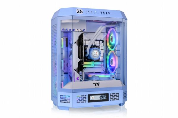 Thermaltake The Tower 600 Hydrangea Blue | Mid Tower Case | Blauw (CA-1Z1-00MFWN-00) - Afbeelding 4
