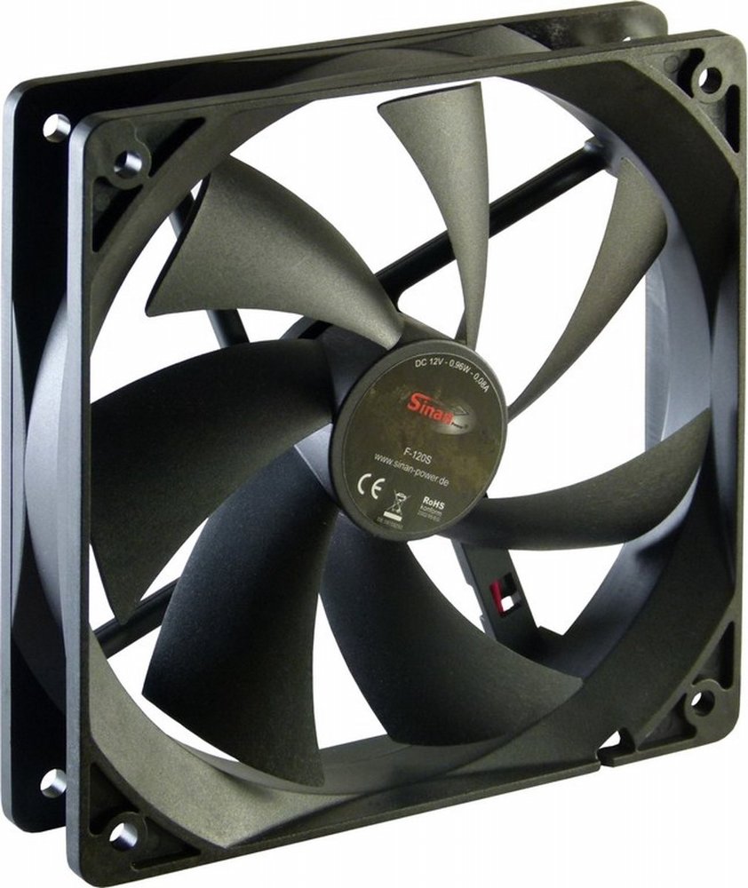 Inter-Tech F-120-S | 120mm Case Fan - Afbeelding 2